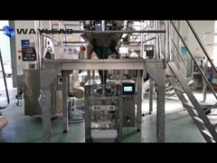 Mesin Pengemasan Vertikal Bergerak Mekanis Otomatis 2.5kw 220V Daya