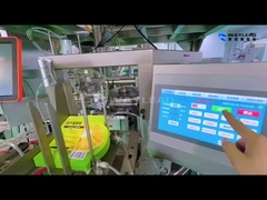 Makanan ringan Kacang Doypack Mesin Pengemasan Untuk Single PE PE Composite Film Paper Film