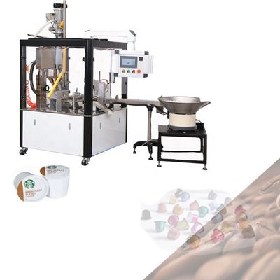 Mesin pengisian bubuk kering Semi Automatic Auger Coffee Masala Powder Packing Machine untuk kantong kaleng