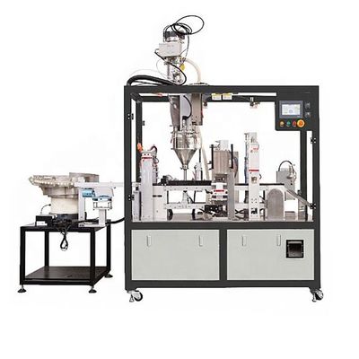 Mesin Pengemasan Serbuk Kopi Berskala Kecil Otomatis Mesin Pengisian Kapsul Kopi Kapsul