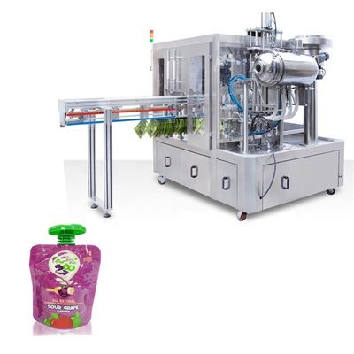 Custom Spouted Bag Filling Sealing Machine dengan Nozzle Diameter 8.5-20MM