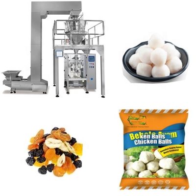 Touch Screen Gusset Bag Packing Machine Mesin Pengemasan Kacang Komprehensif