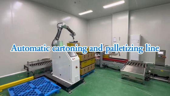 WG300 Industri Otomatis Makanan Otomatis Pengemasan Line Solusi SUS304