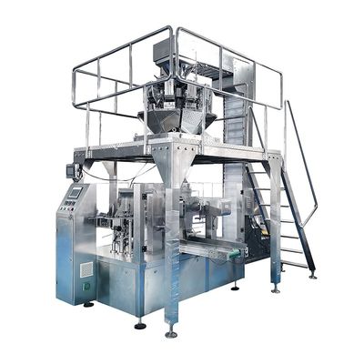 WG210 Keakuratan mesin kemasan Doypack ± 0,1 g untuk bubuk yang mudah terbang seperti bubuk cabai