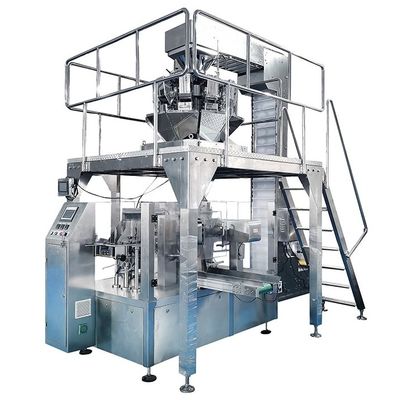 Industri Granular Food Bag Packing Machine Presisi tinggi 80 kantong per menit
