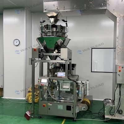 Gummy Snacks Pouch Packing Machine dapat mengemas kantong pra-dibuat foil kantong doypack