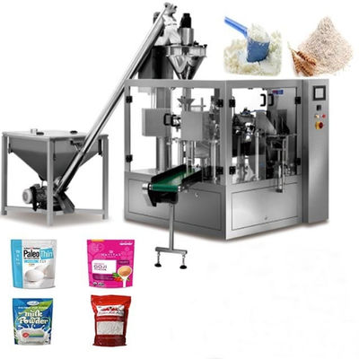 Mesin pengemasan Doypack Fits Stand-Up Bags 60 Bags/Min Untuk Saus dan Shampoo